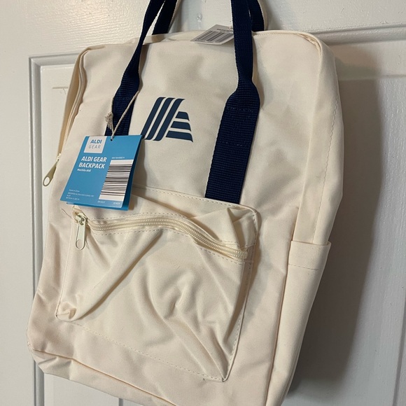 Cream Backpack - Picture 3 of 4